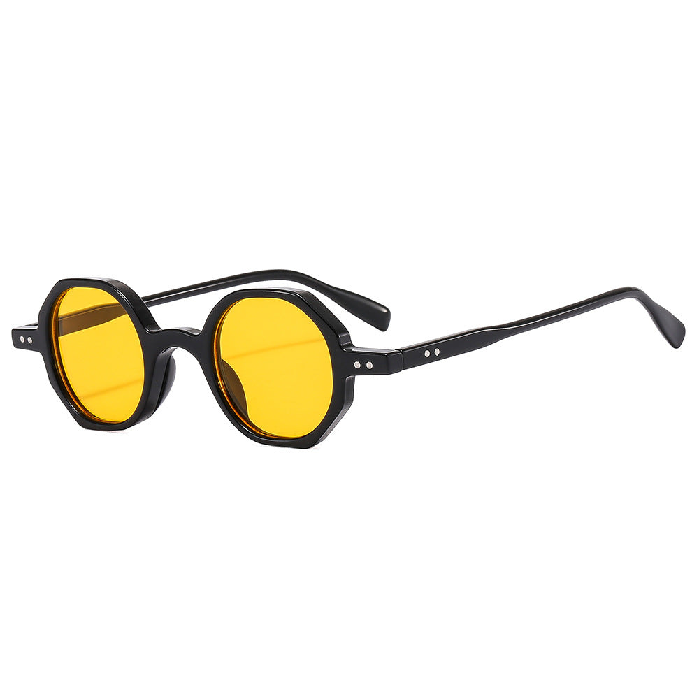 Gafas de sol de PC de marco de luz anti-azul altos